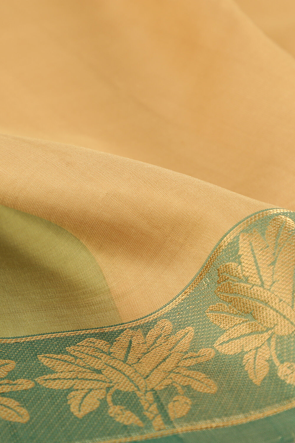 Beige Woven Pure Soft Silk Saree image number null
