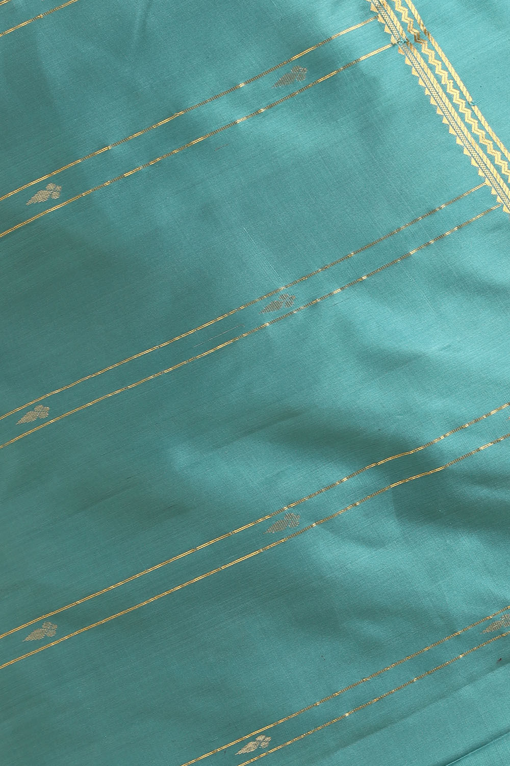 Beige Pure Silk Kanjivaram inspired Saree image number null