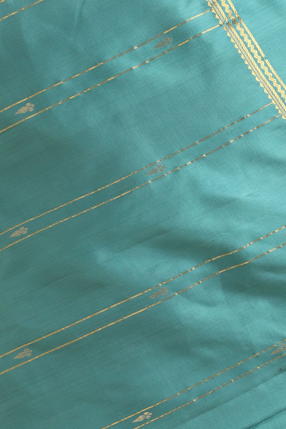Beige Pure Silk Kanjivaram inspired Saree image number null