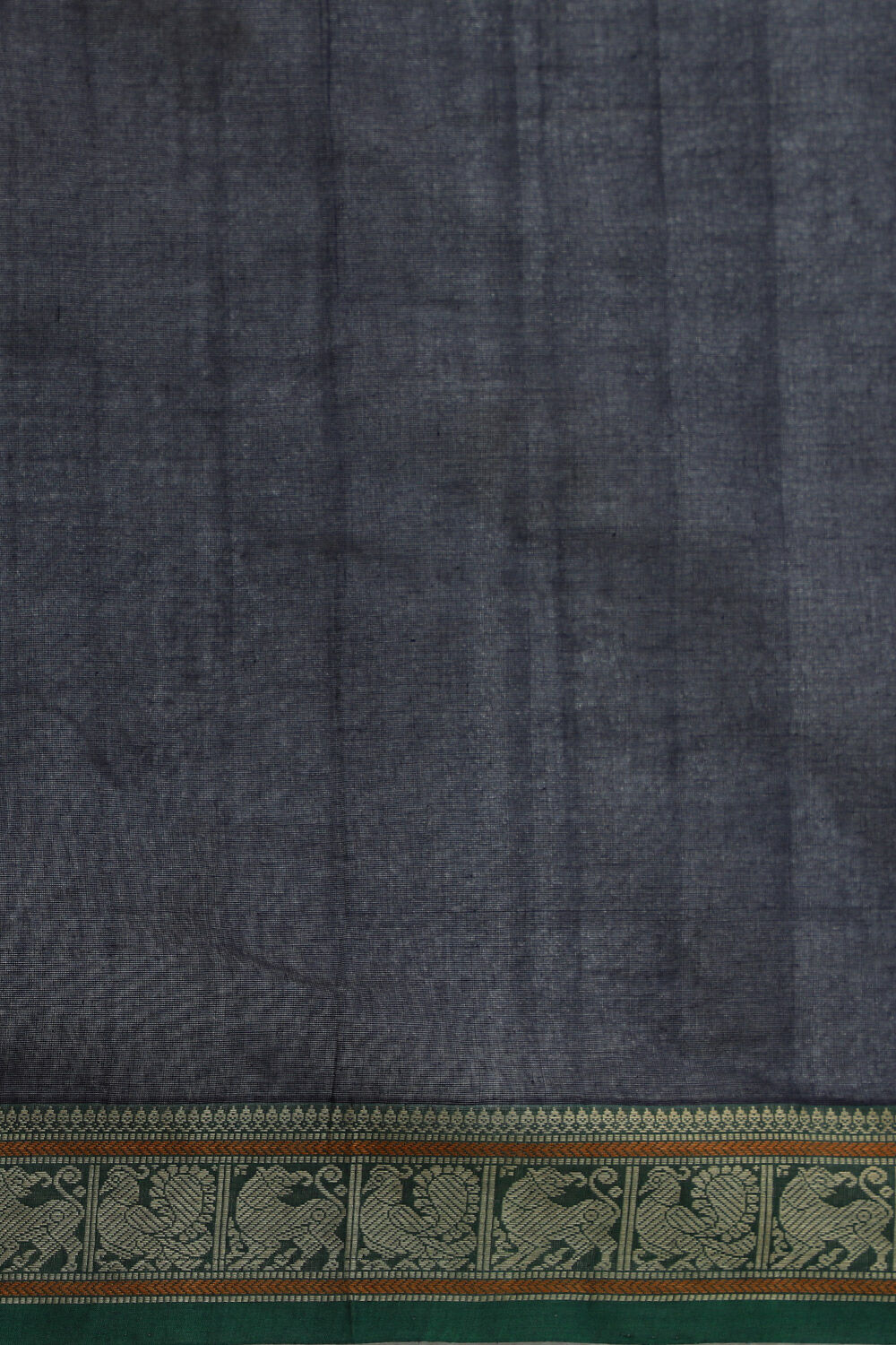 Blue Woven South Pure Cotton Saree image number null
