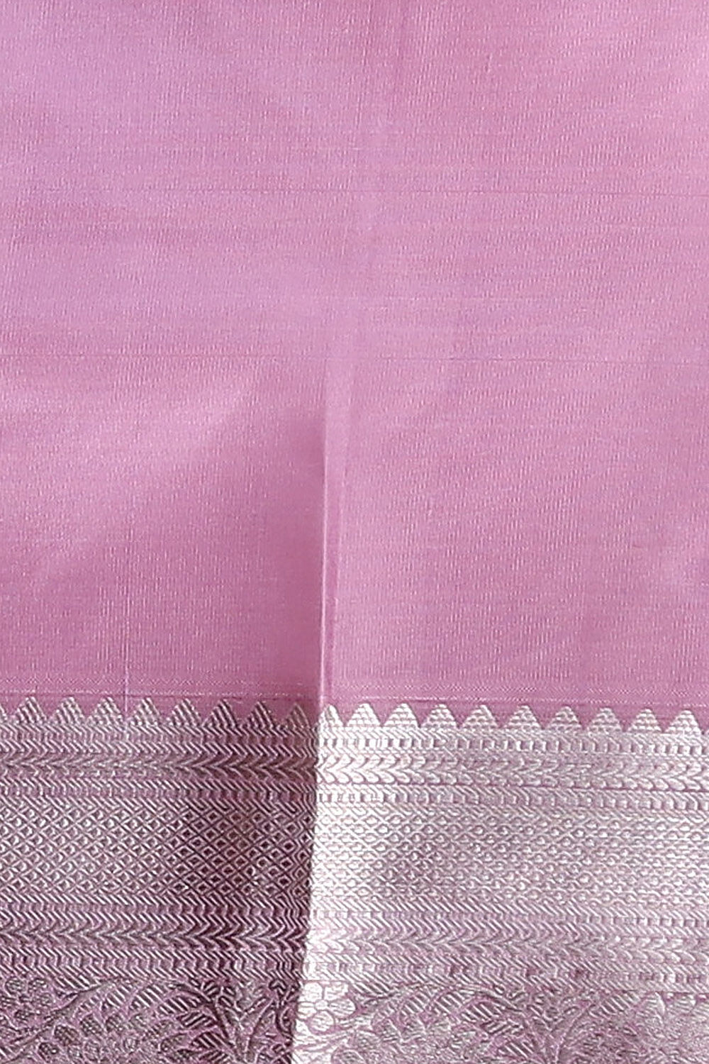 Light Pink Pure Silk Kanjivaram inspired Saree image number null