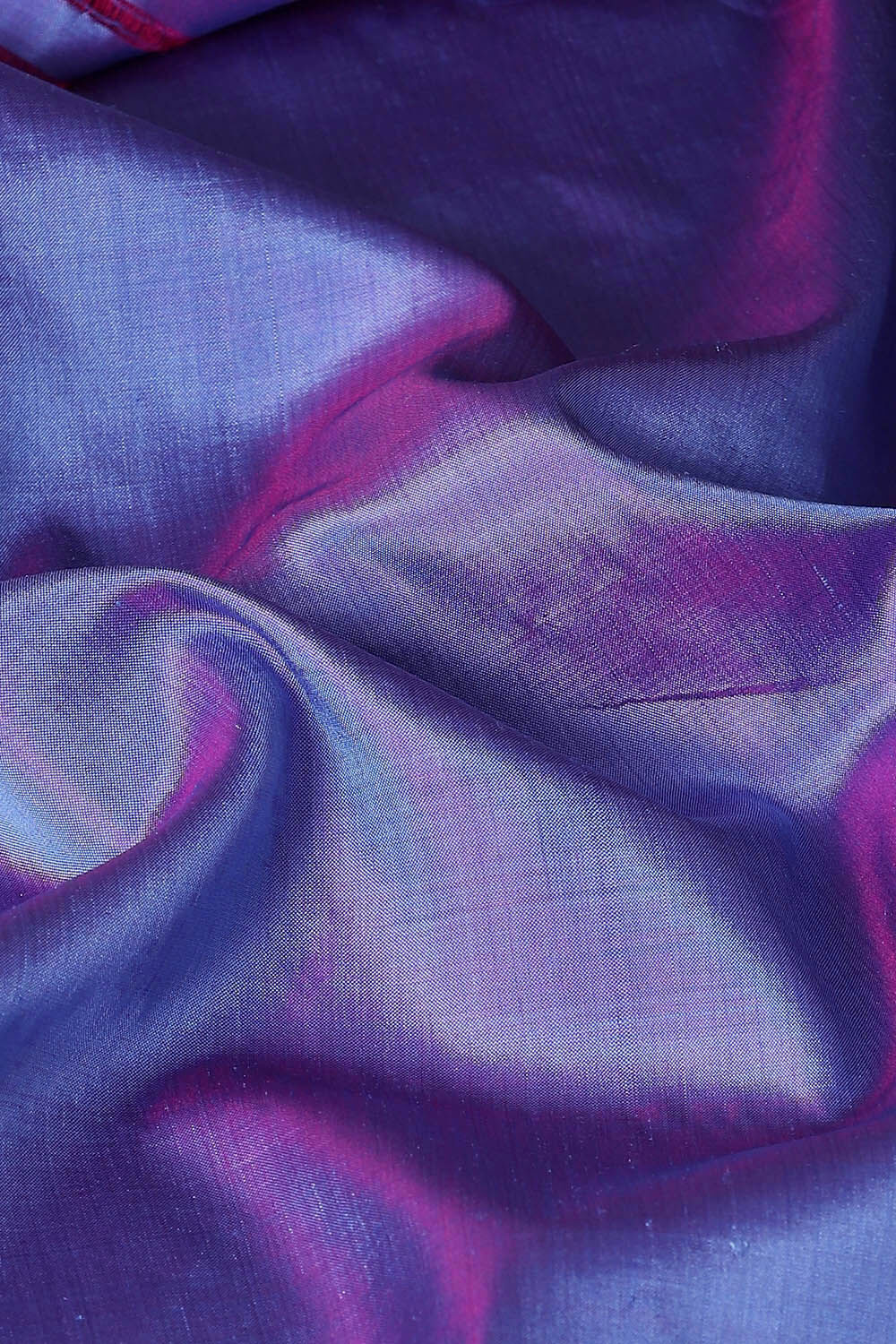 Blue Pure Silk Woven Saree image number null