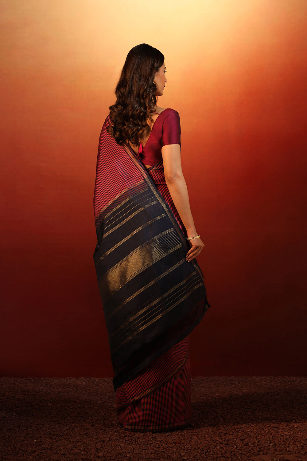 Pink Pure Silk Woven Kanjivaram Saree image number null