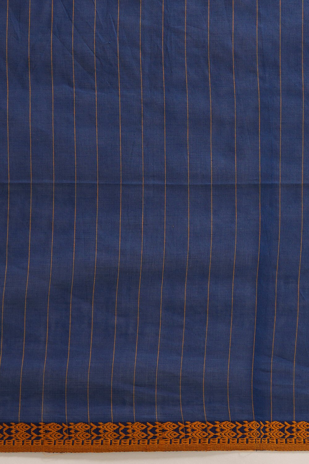 Blue Pure Cotton Bengal Saree image number null