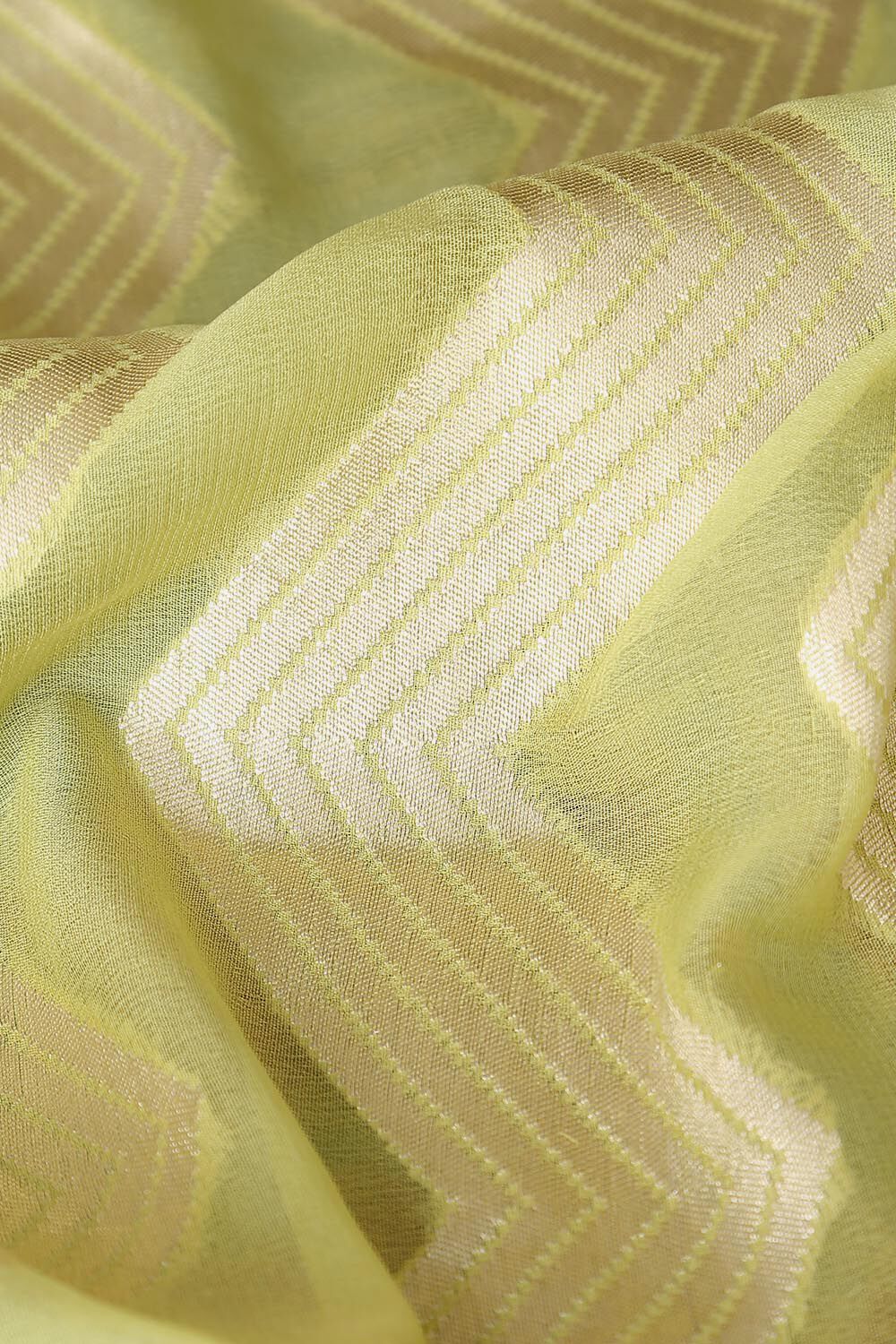 Light Green Georgette Banarasi Saree image number null
