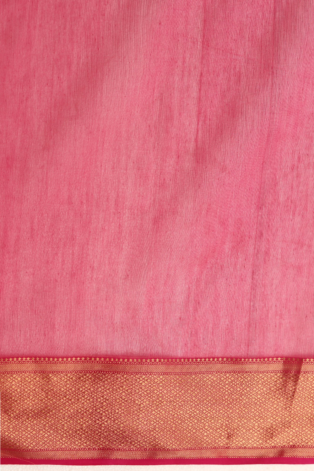 Orange Woven Pure Silk Cotton Maheswari Saree image number null