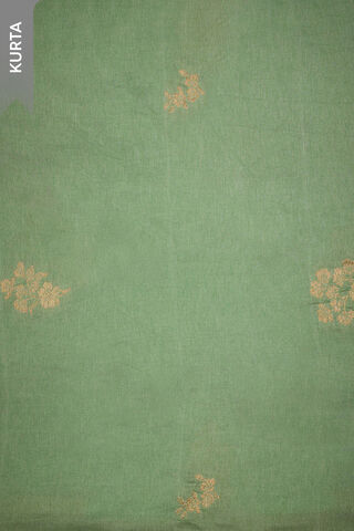 Green Pure Viscose Woven Unstitched Suit Set thumbnail image number null