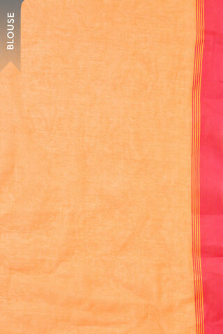 Orange Woven South Pure Cotton Saree thumbnail image number null