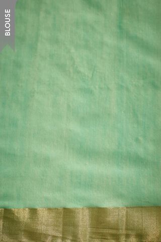 Light Green Woven Pure Silk Cotton Chanderi Saree thumbnail image number null