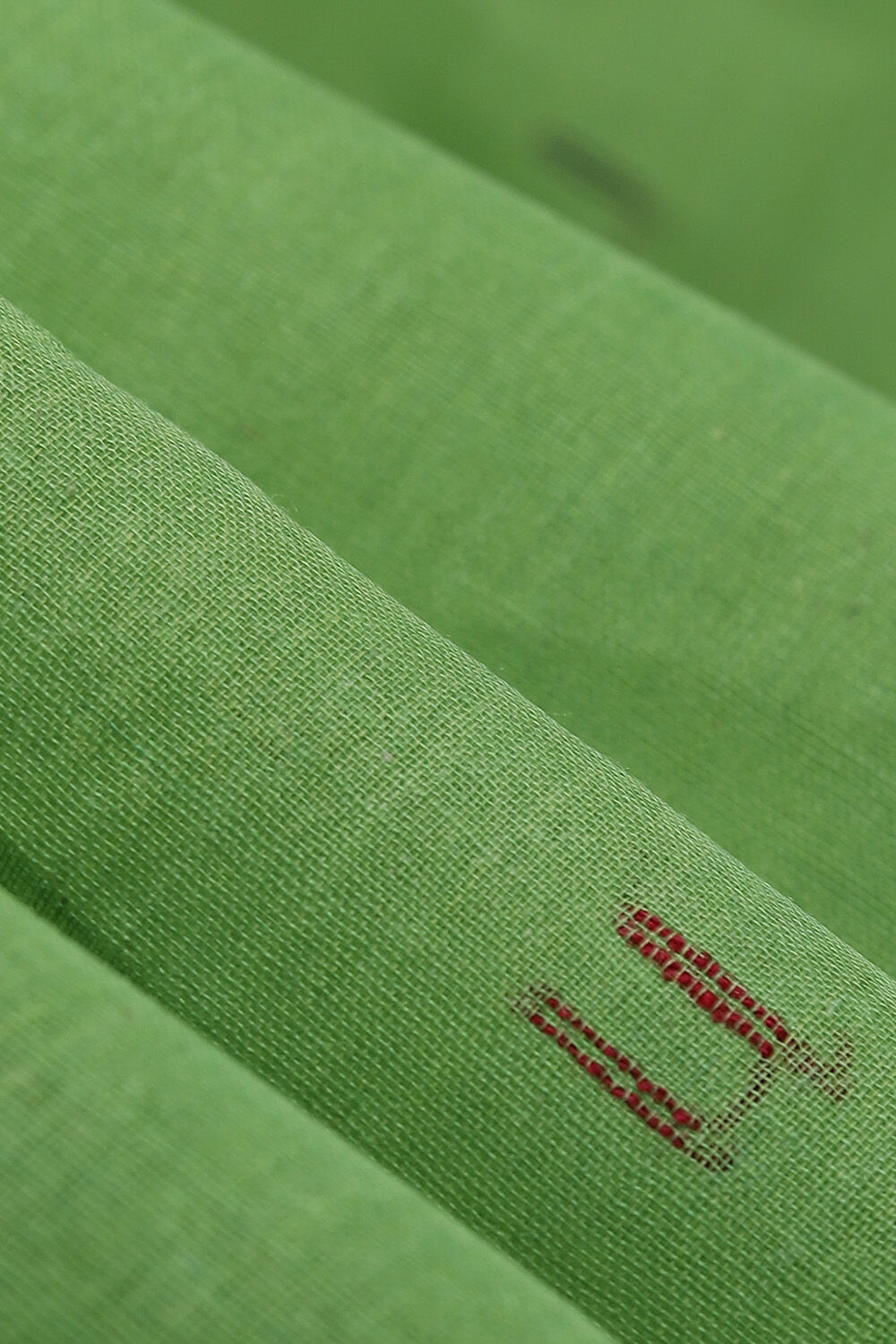 Green Pure Cotton Bengal Saree image number null