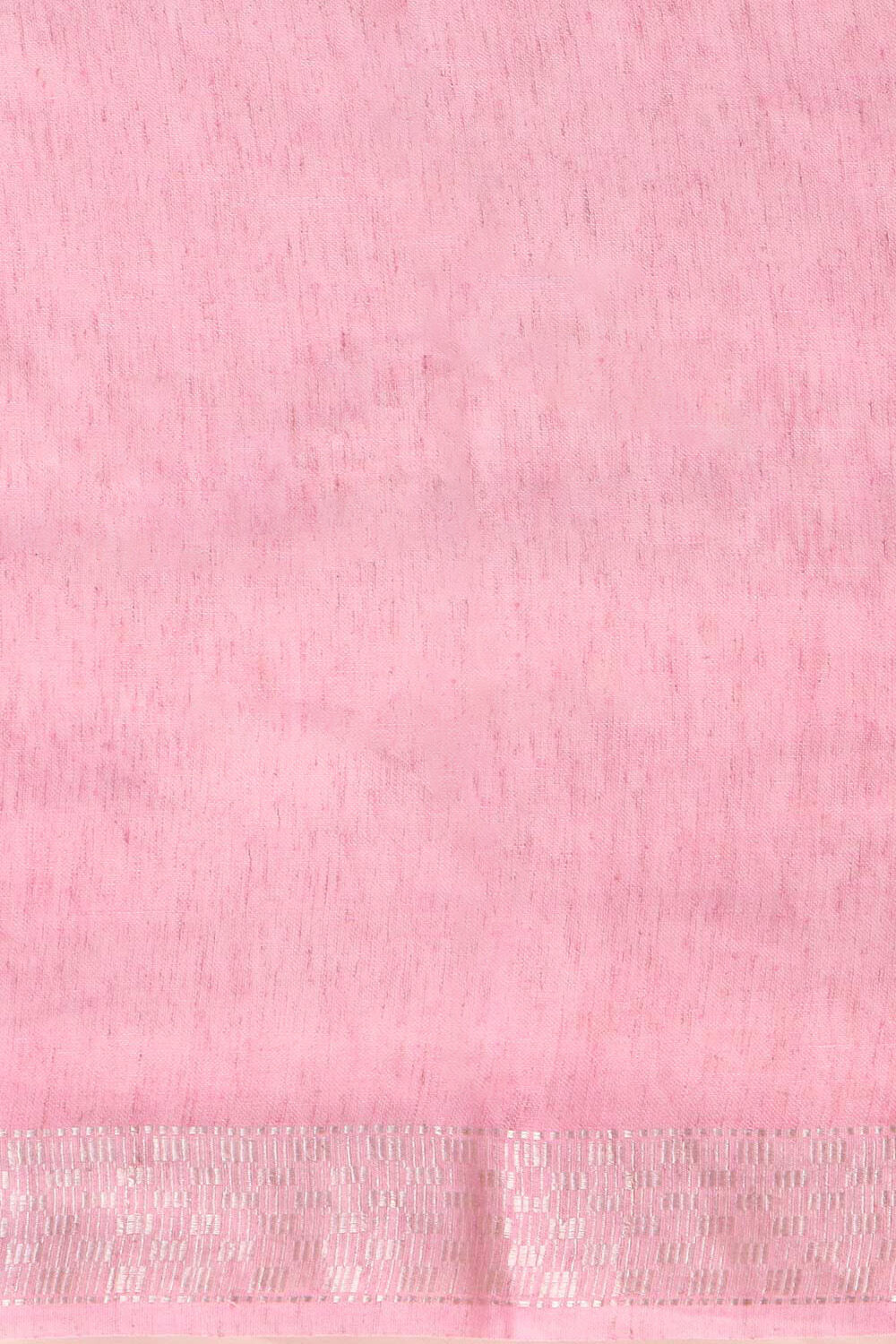 Light Pink Pure Linen Bhagalpuri Saree image number null