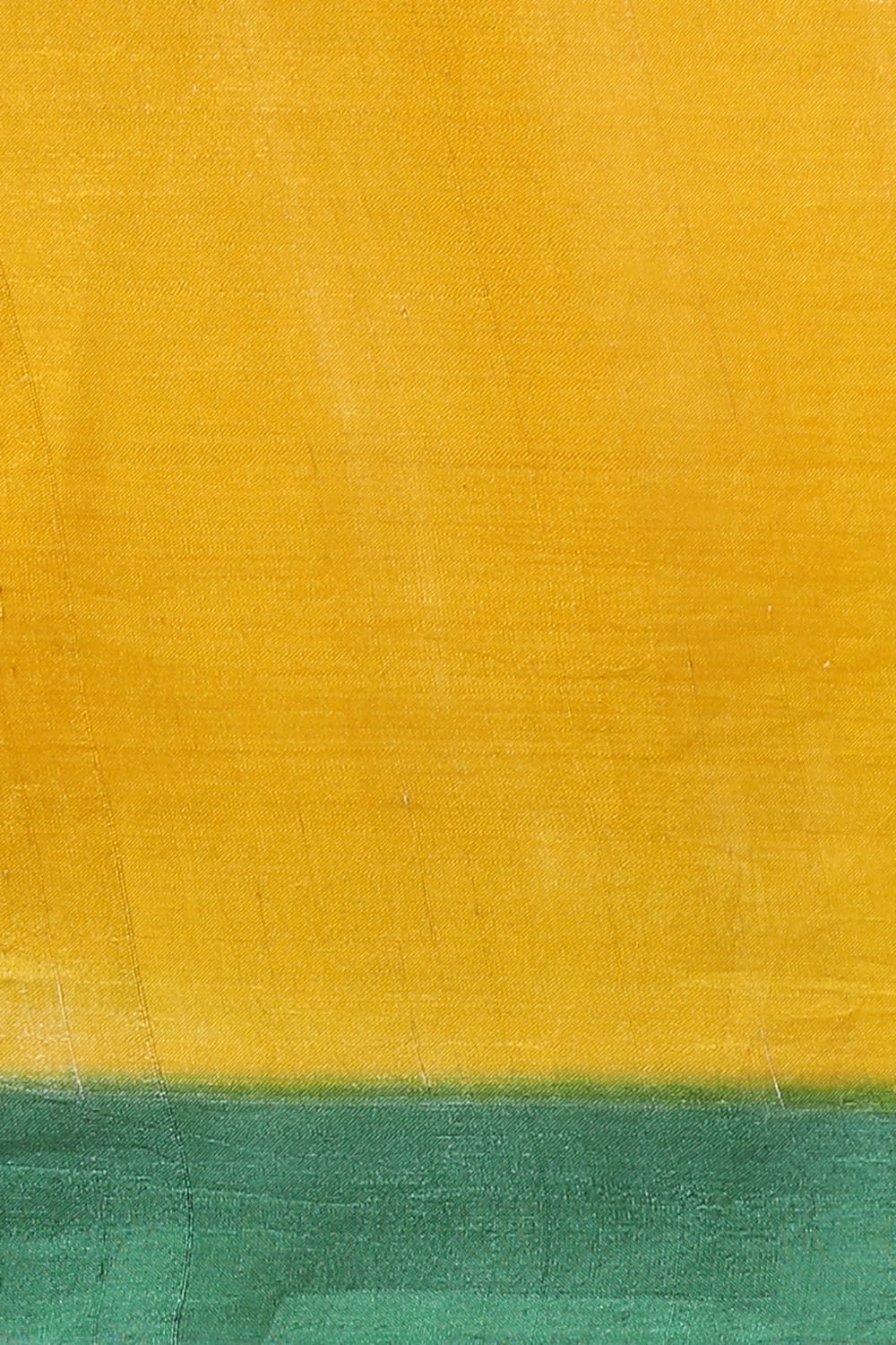 Yellow Pure Silk Printed Saree image number null