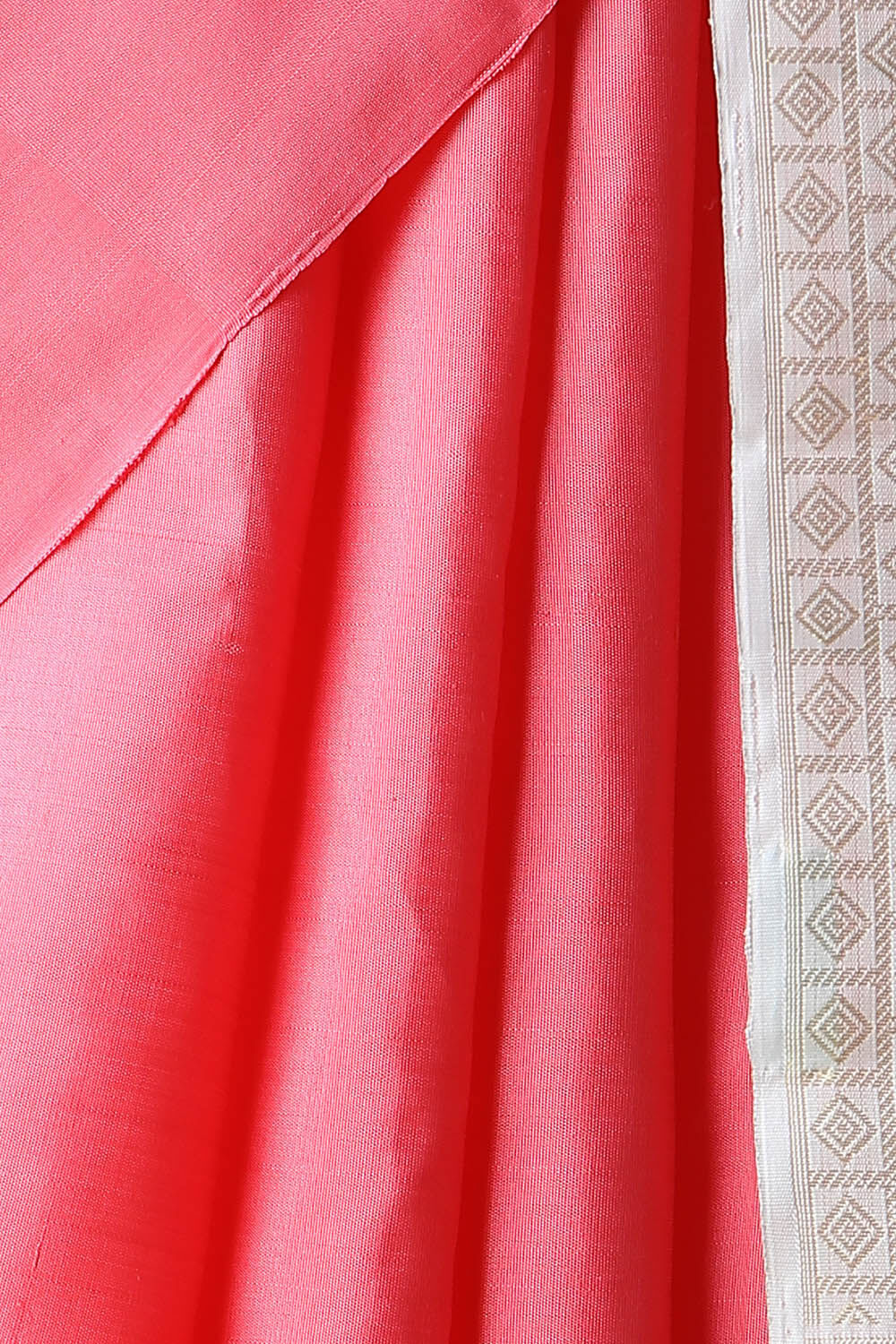 Pink Pure Silk Kanjivaram Saree image number null