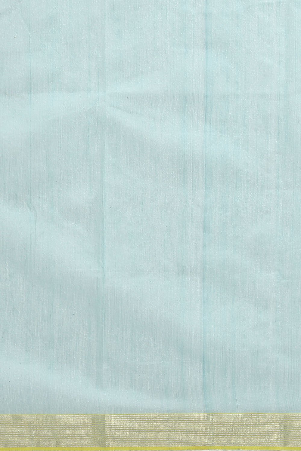 Light Blue Pure Silk Cotton Chanderi Saree image number null