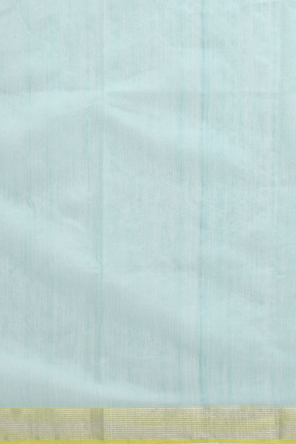 Light Blue Pure Silk Cotton Chanderi Saree image number null