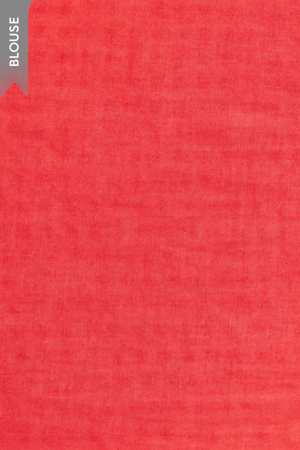 Red Bengal Screen Printed Pure Cotton Mulmul Saree image number null