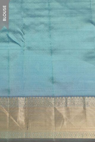 Light Blue Woven Apsara Silk Viscose Saree thumbnail image number null