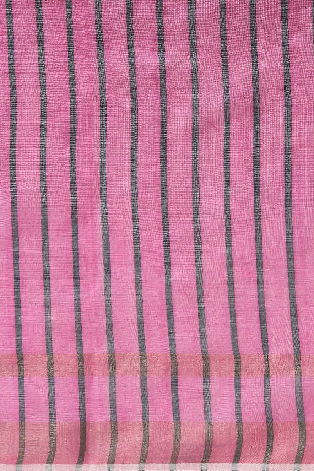 Violet Pure Tussar Silk Bhagalpuri Saree image number null