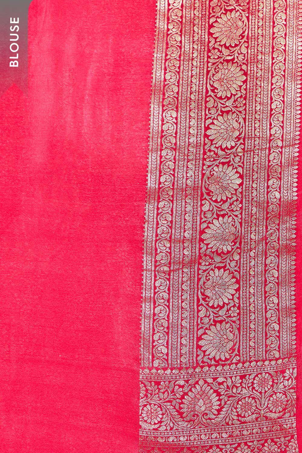Pink Woven Pure Silk Crepe Saree image number null
