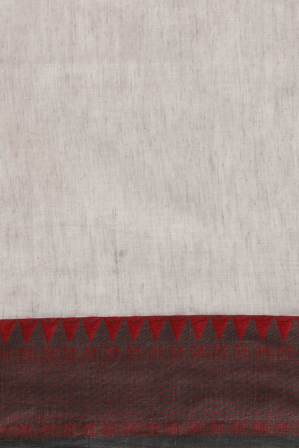 Grey Pure Cotton Bengal Saree image number null