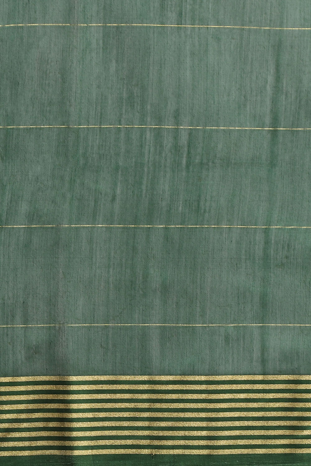 Dark Green Pure Silk Cotton Chanderi Saree image number null