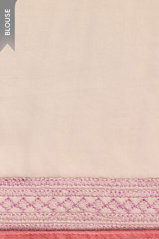 Violet Viscose Organza Embroidered Saree thumbnail image number null