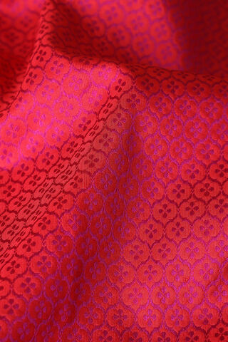 Red Pure Silk Banarasi Tanchoi Saree thumbnail image number null