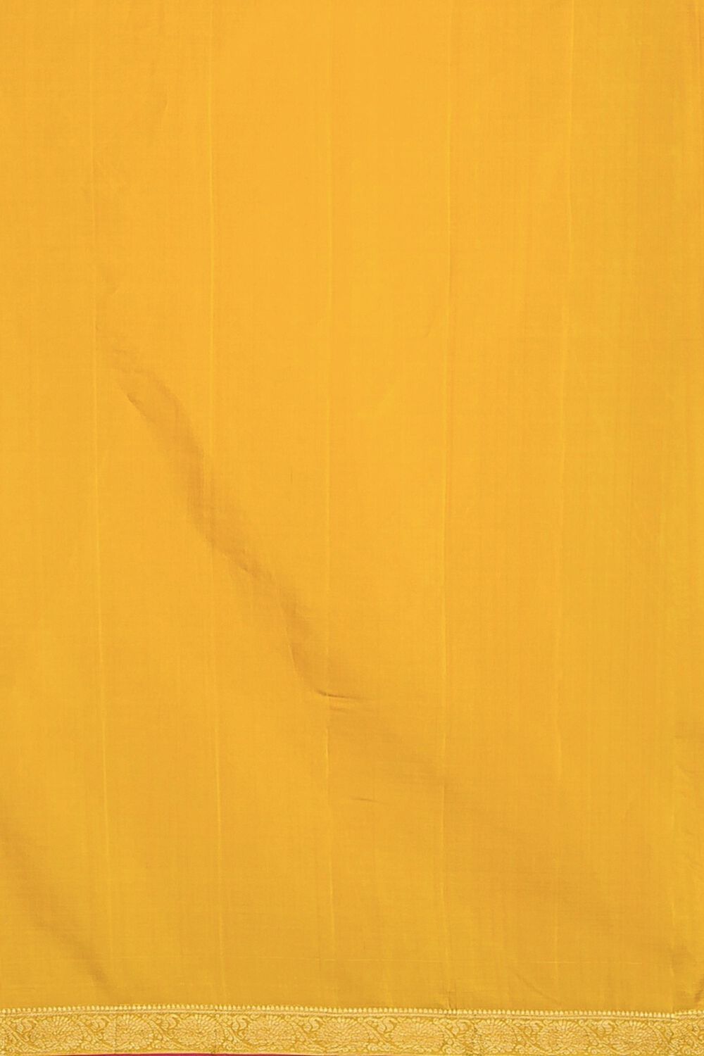 Yellow Pure Silk Kanjivaram Saree image number null