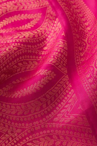 Pink Woven Pure Soft Silk Saree thumbnail image number null