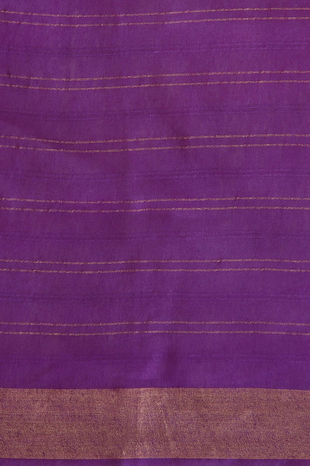 Dark Violet Pure Tussar Silk Bhagalpuri Saree image number null