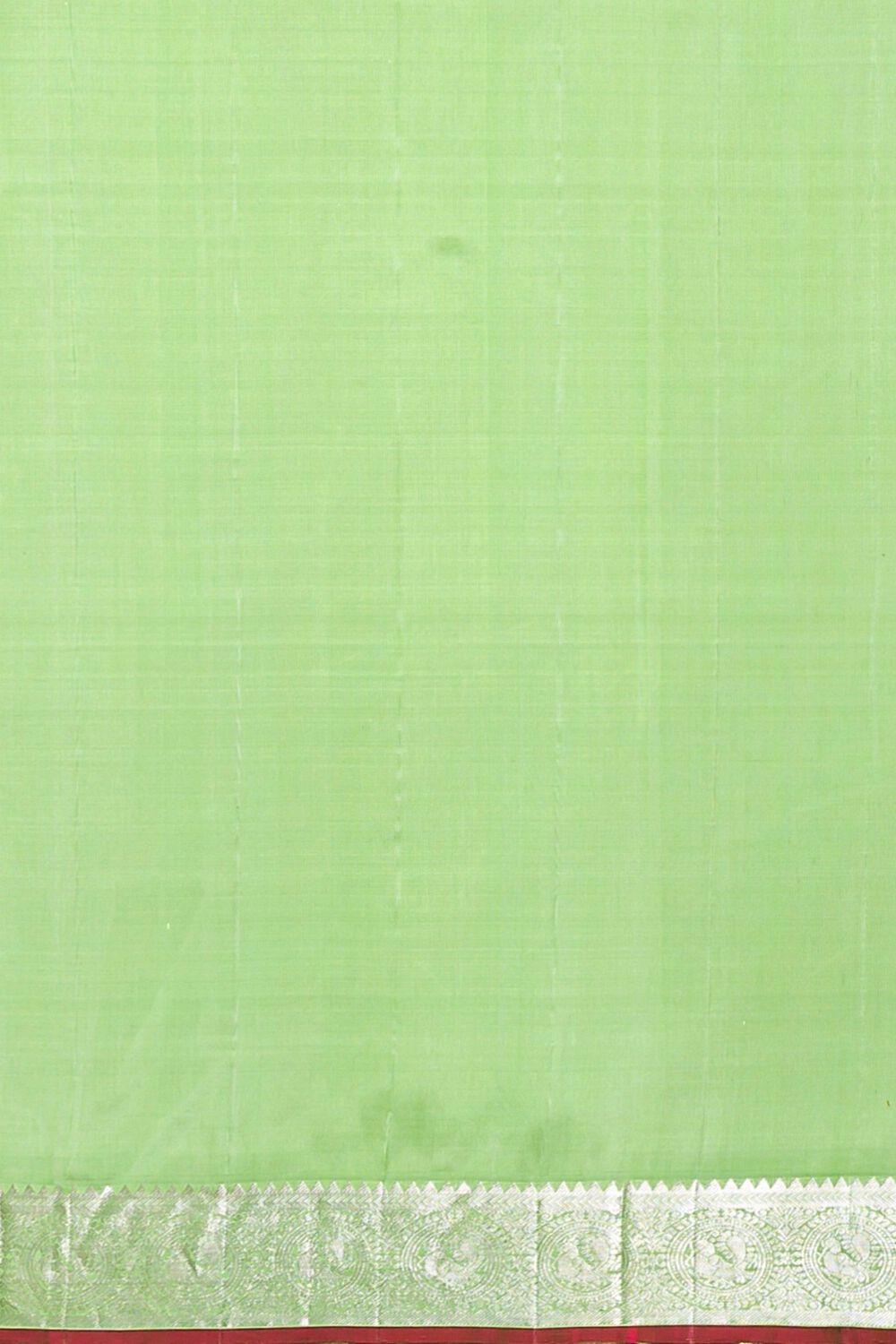Light Green Pure Silk Kanjivaram Saree image number null