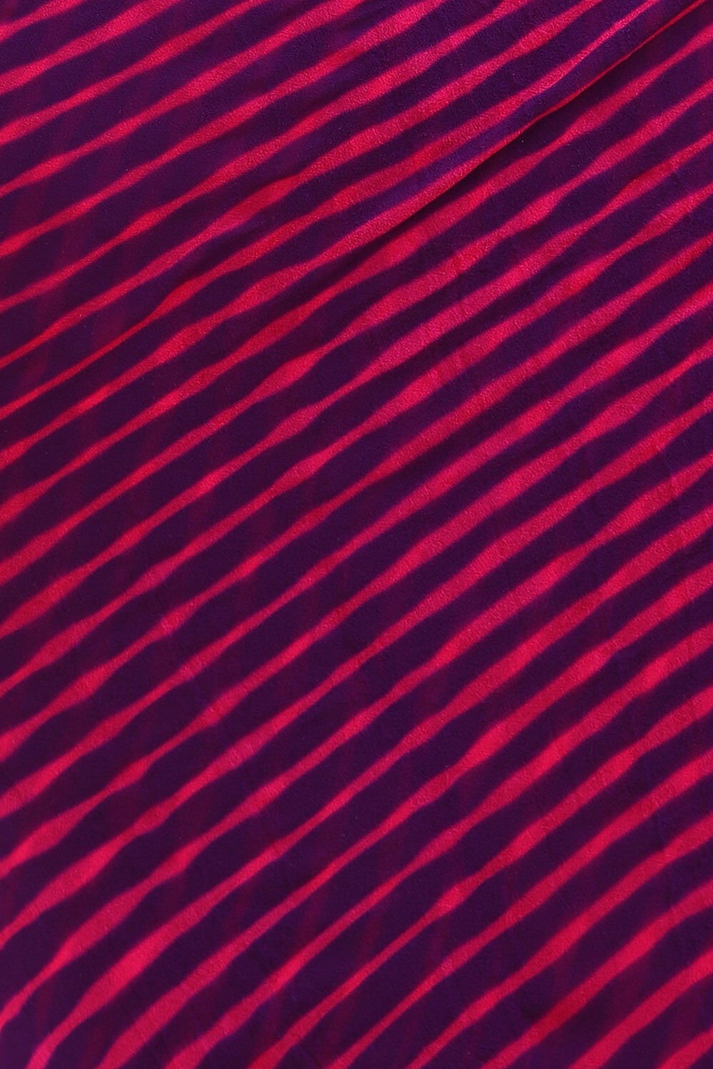 Purple Pure Georgette Bandhani Saree image number null