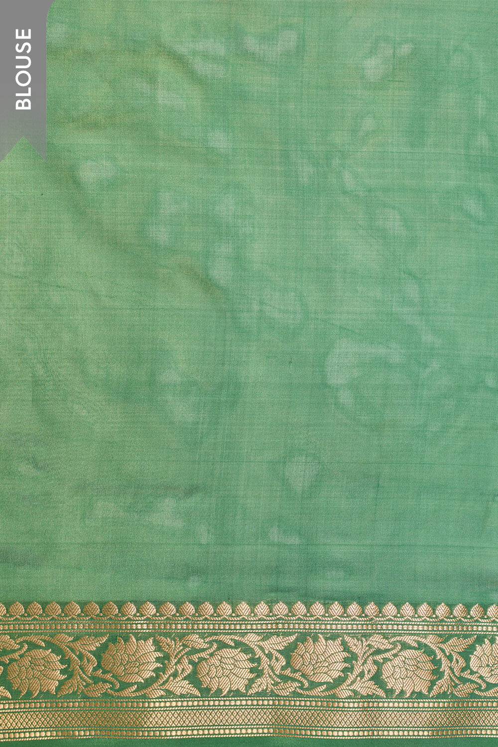 Green Silk Viscose Cutwork Banarasi Saree image number null
