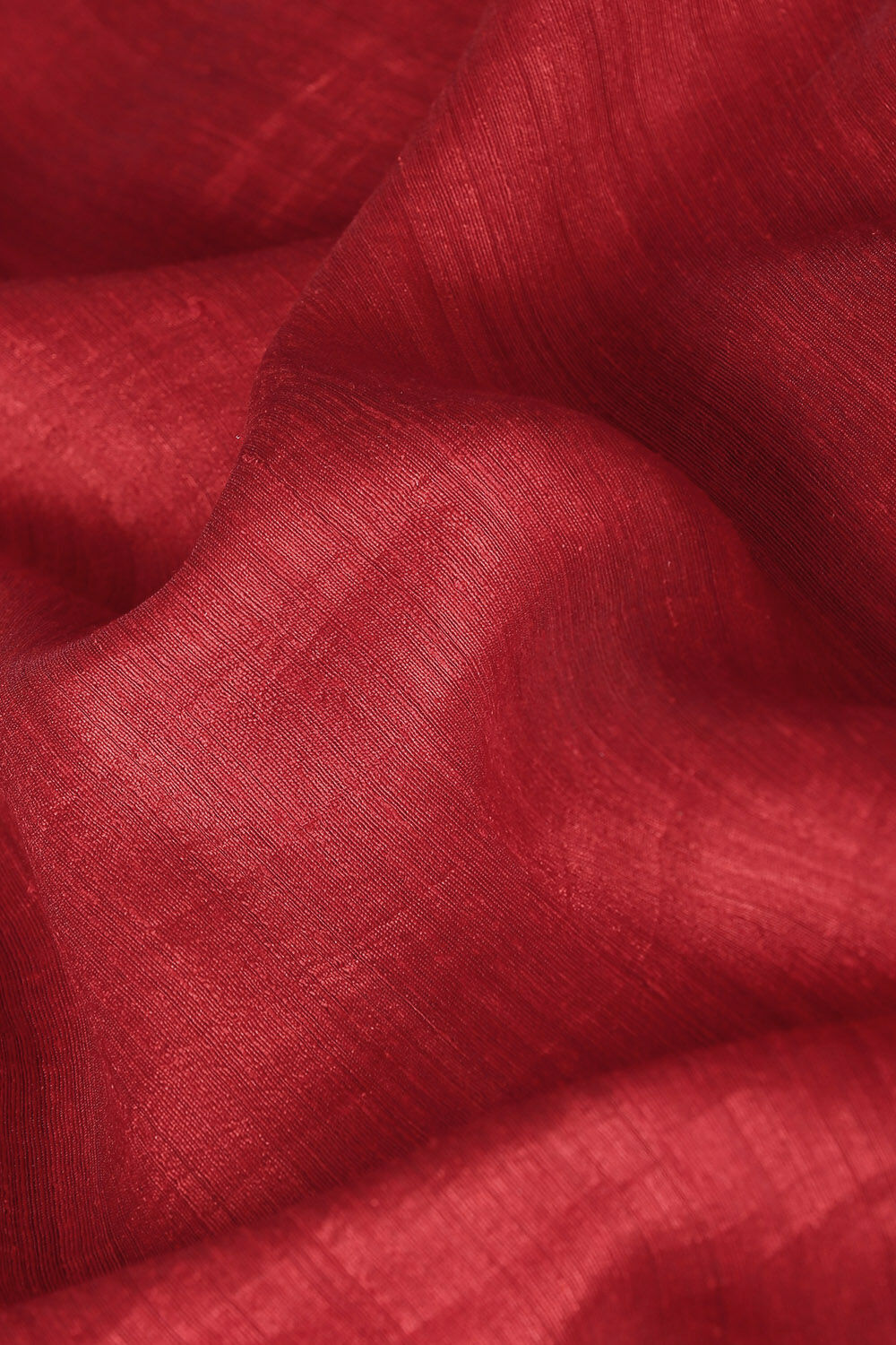 Red Pure Silk Vanya Jamdani Saree image number null
