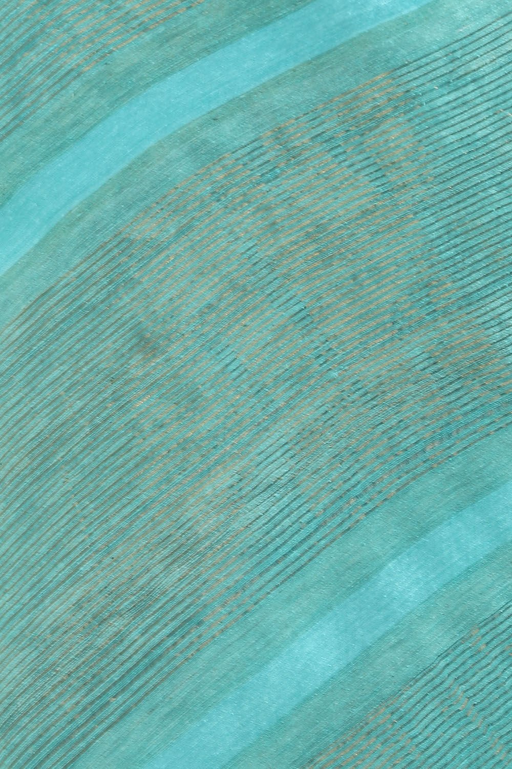 Blue Pure Silk Woven Saree image number null
