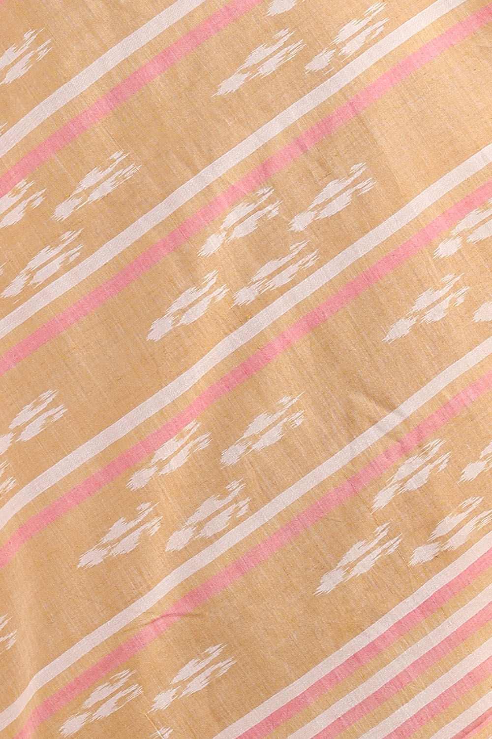 Beige Pure Cotton Odissa Ikat Saree image number null