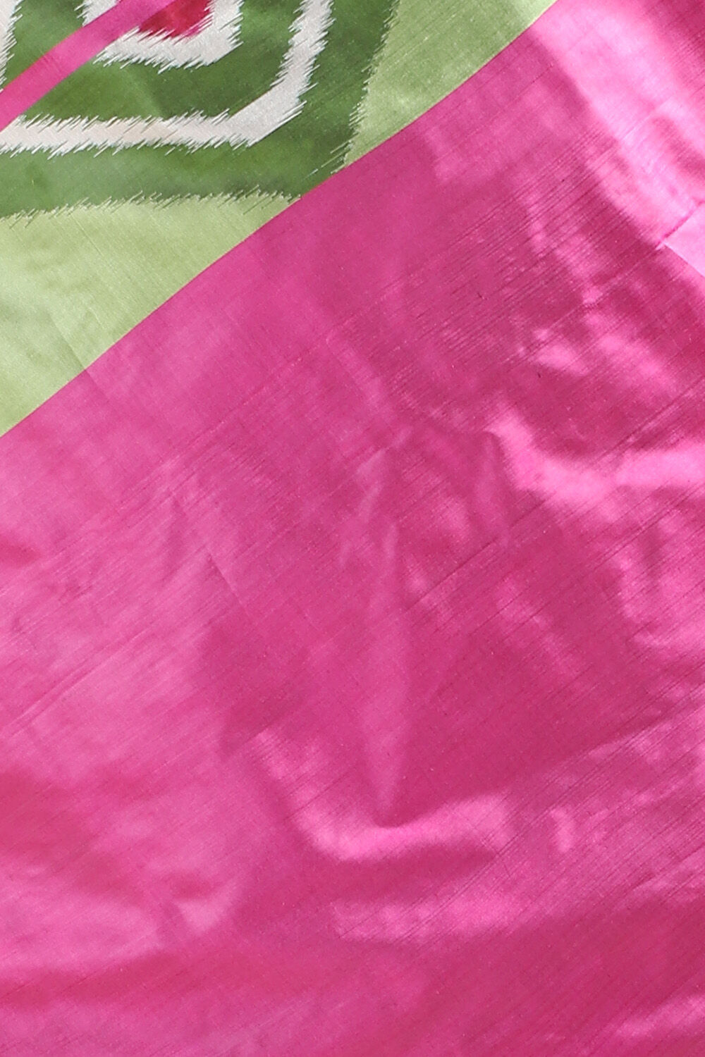 Green Pure Silk Odissa Ikat Saree image number null