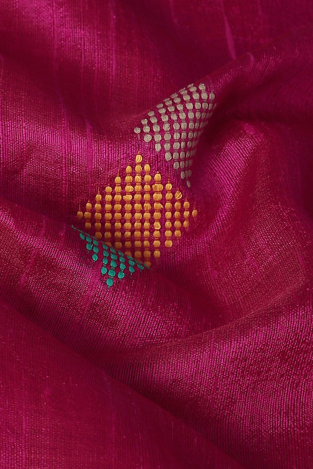 Pink Pure Tussar Silk Bhagalpuri Saree image number null