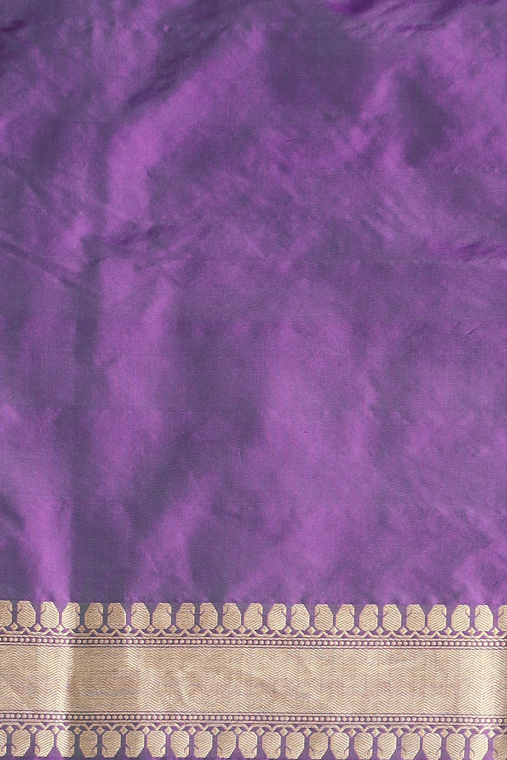 Purple Pure Silk Banarasi Saree image number null