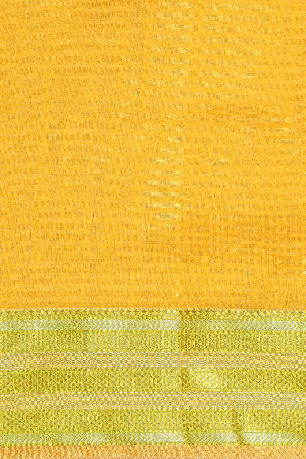 Light Green Pure Silk Cotton Maheswari Saree image number null