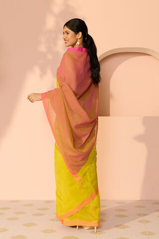 Light Green Bengal Pure Cotton Embroidered Saree thumbnail image number null