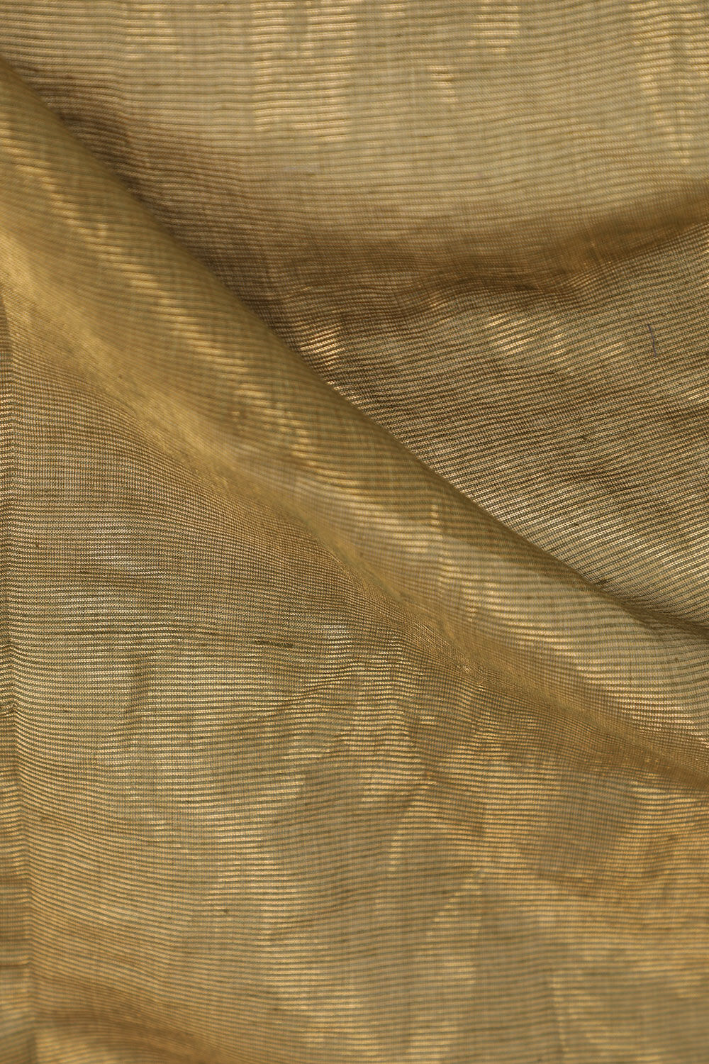 Green Woven Pure Silk Cotton Bengali Saree image number null