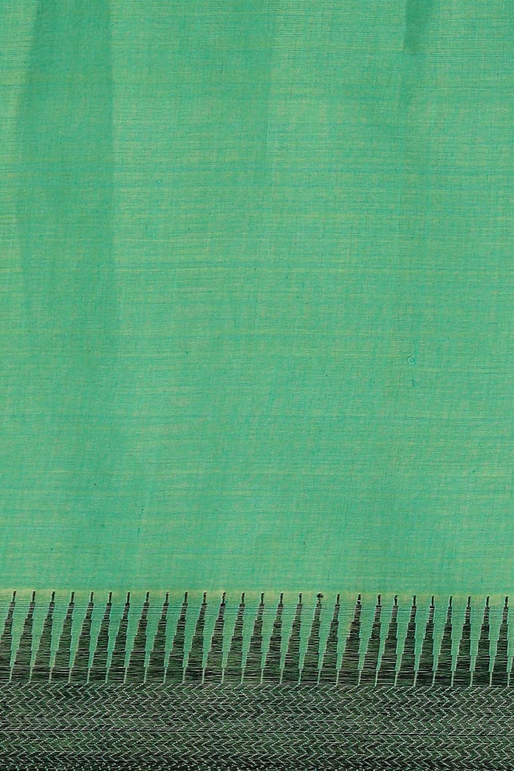 Light Green Pure Cotton Mangalgiri Saree image number null