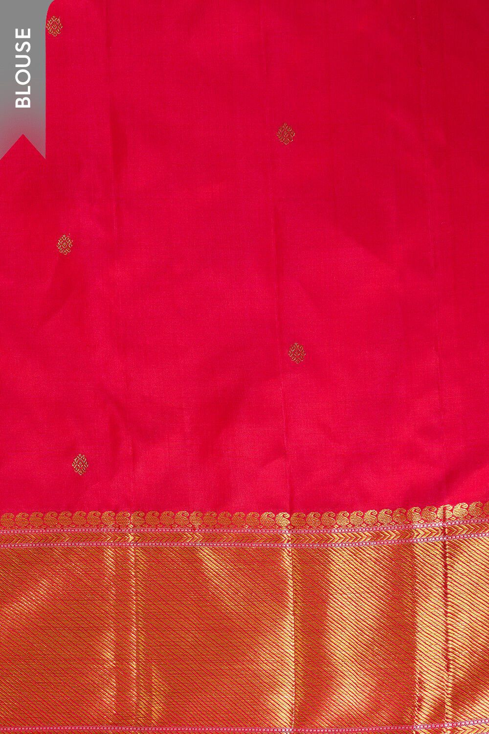 Pink Brocade Pure Silk Kanjeevaram Saree image number null