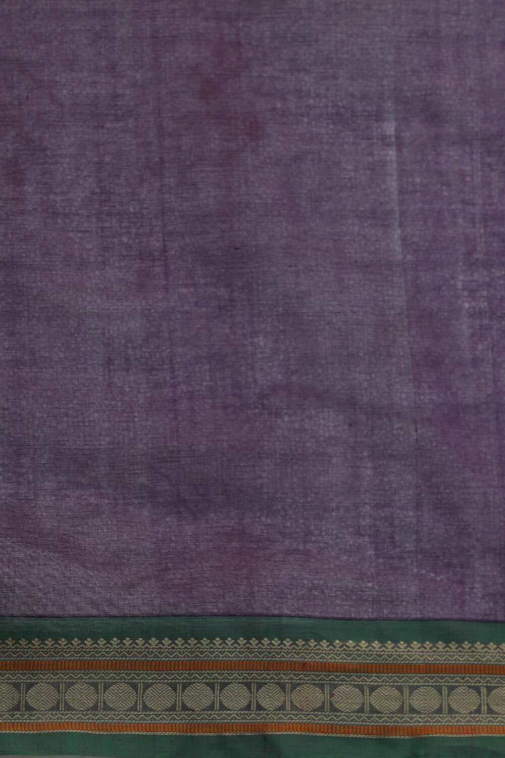 Purple Woven South Pure Cotton Saree image number null