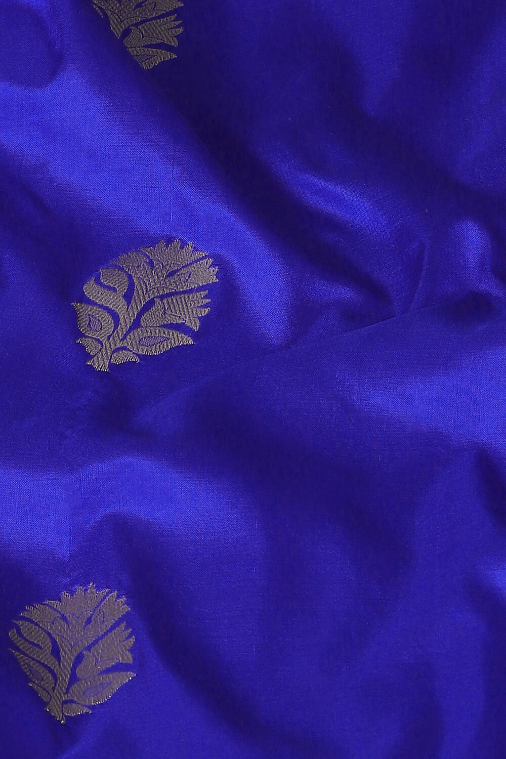 Blue Pure Silk Banarasi Saree image number null