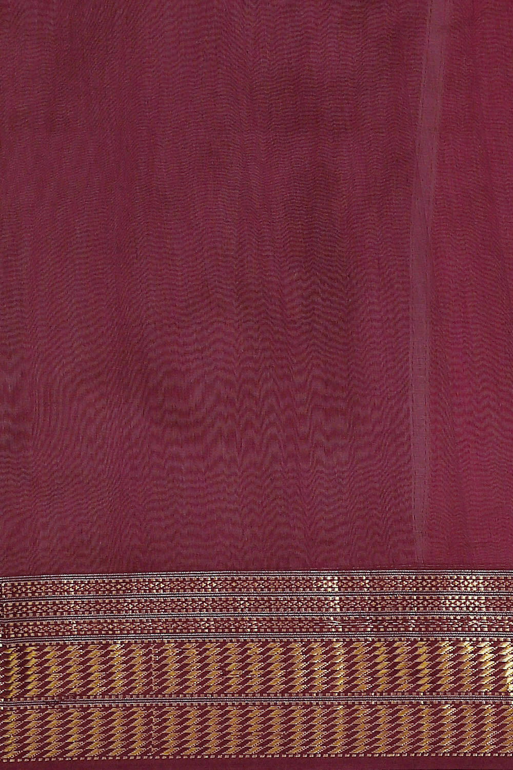 Red Pure Silk Cotton Maheswari Saree image number null