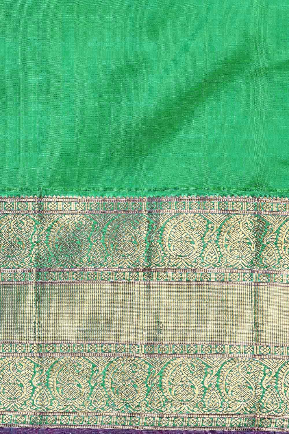 Black Pure Silk Kanjivaram Saree image number null