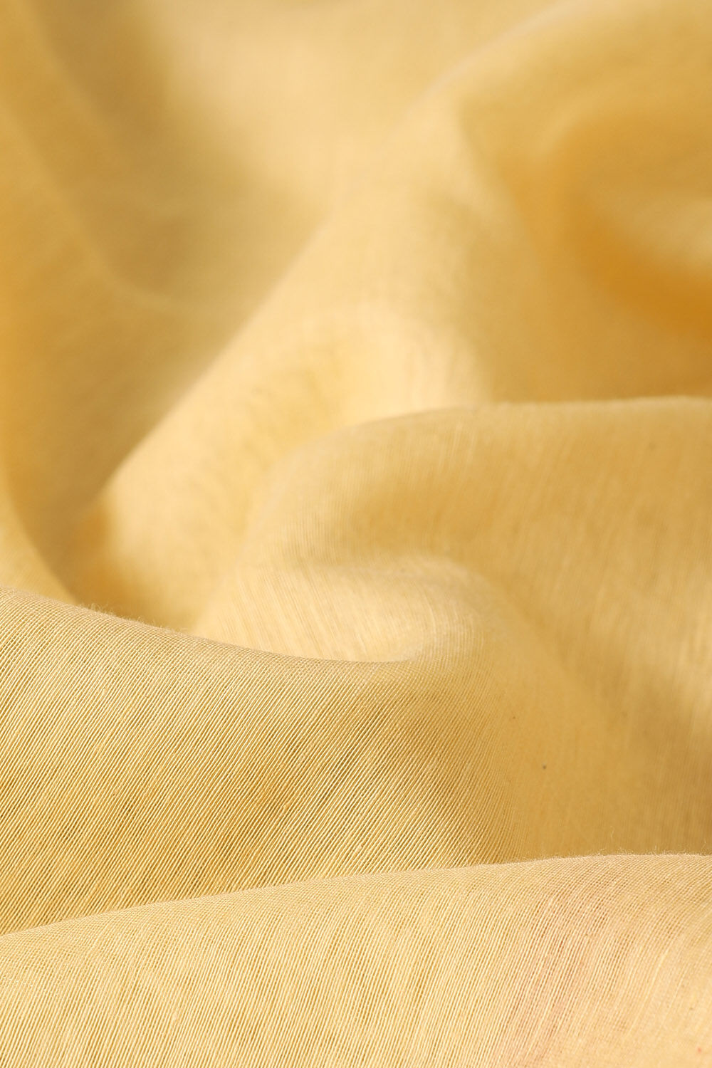 Light Yellow Pure Silk Cotton Bengal Jamdani Saree image number null