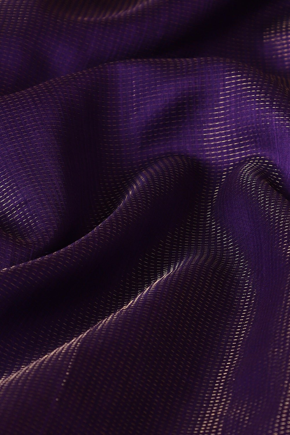 Purple Pure Silk Cotton Maheswari Saree image number null